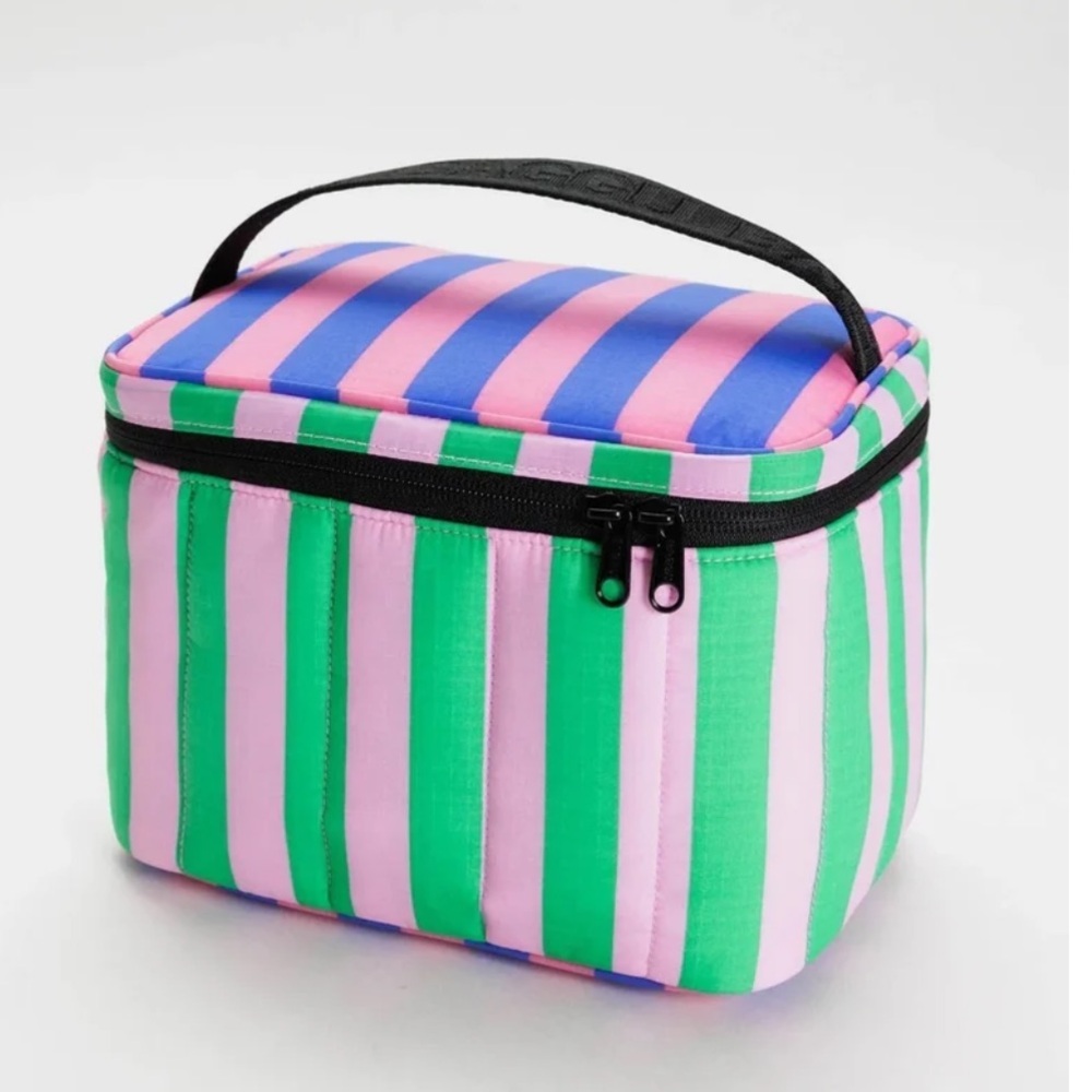 Baggu Puffy Lunch Bag - Awning Stripes